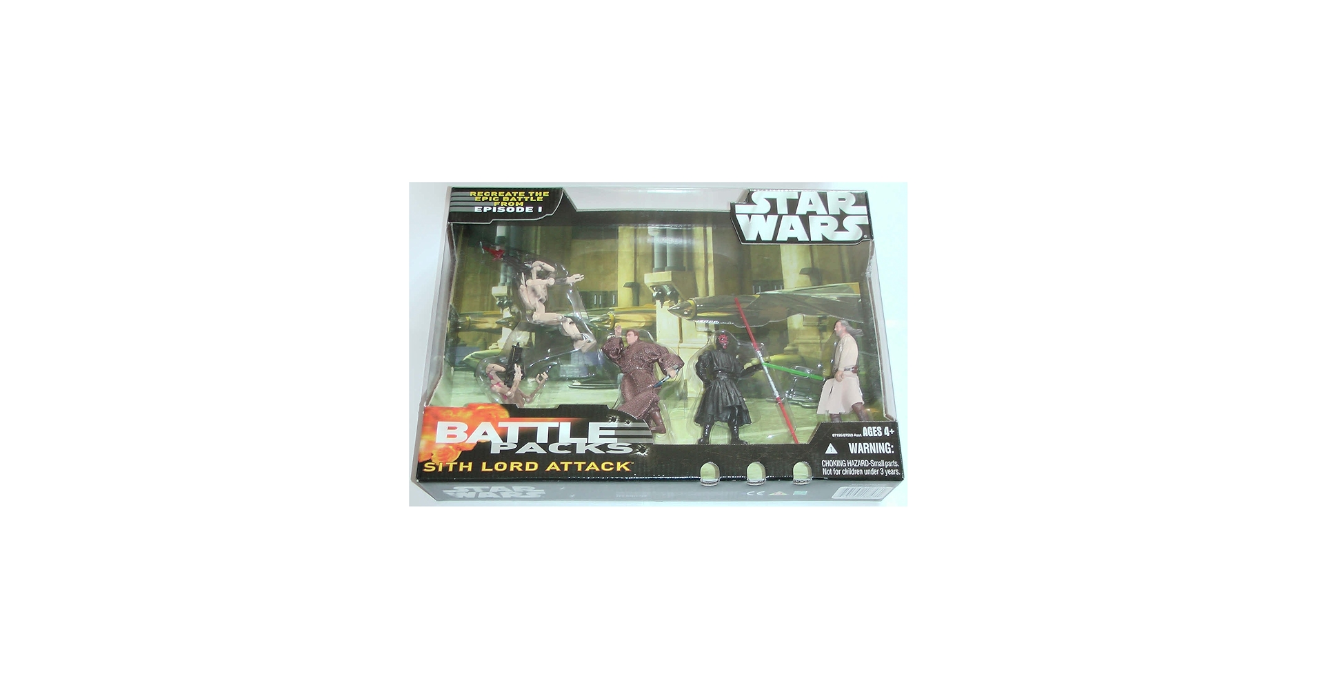 Amazon.com: Star Wars Battle Pack: Battle of Theed : Toys & Games