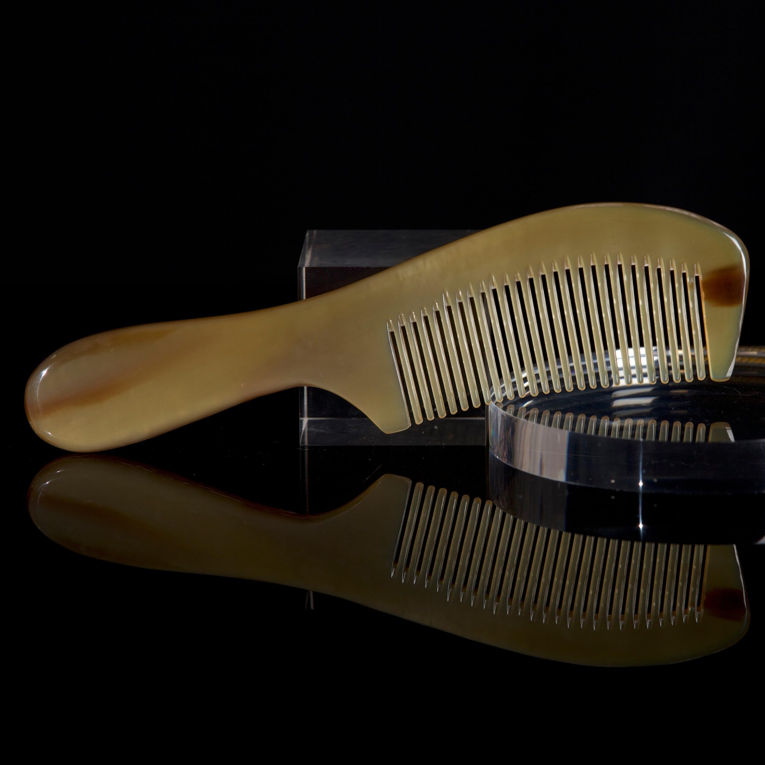 Amazon | 天然バッファローホーンコーム、ヘアコーム、帯電防止
