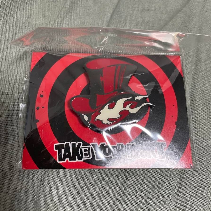 Amazon.co.jp: ペルソナ5 ピンバッジ 怪盗団マーク : ホビー