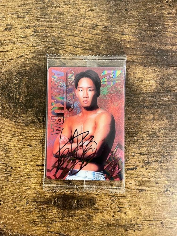 Amazon.co.jp: RIZINウエハース No.3 朝倉未来 サイン入り : おもちゃ