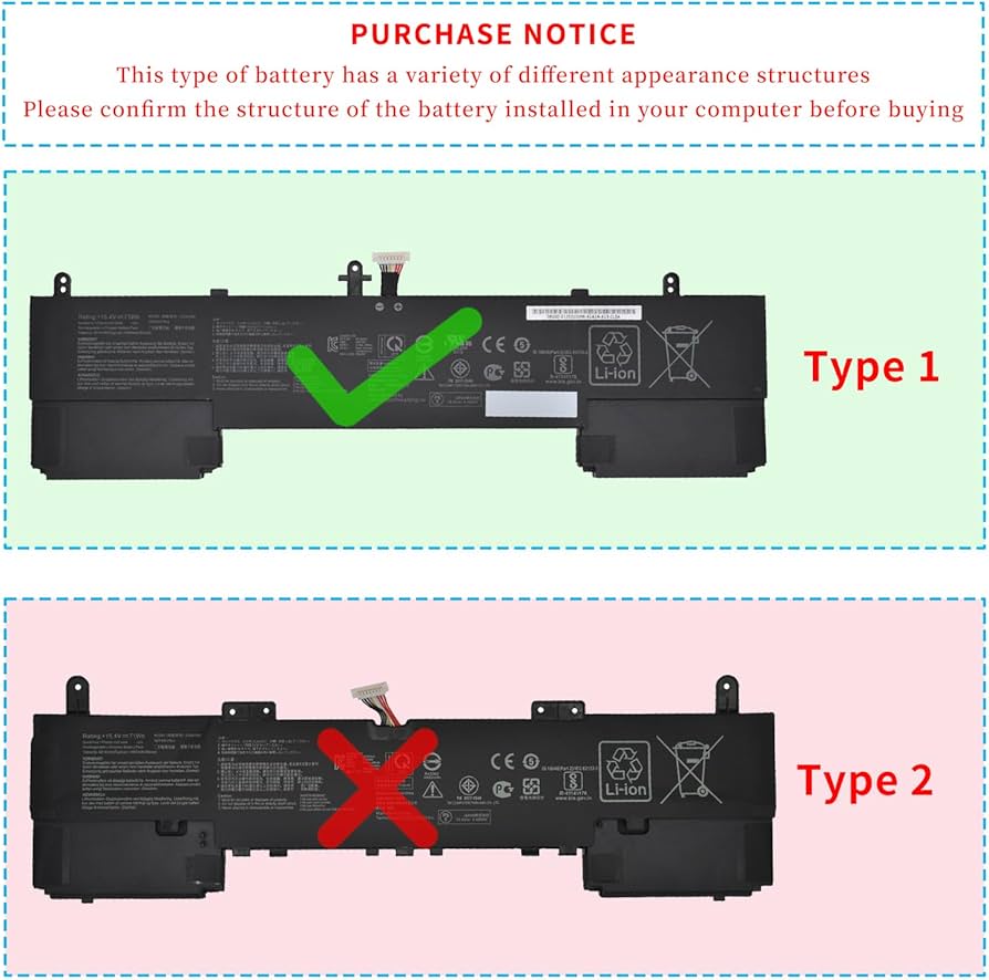 Amazon.com: C42N1839 Laptop Battery for ASUS ZenBook 15 UX534