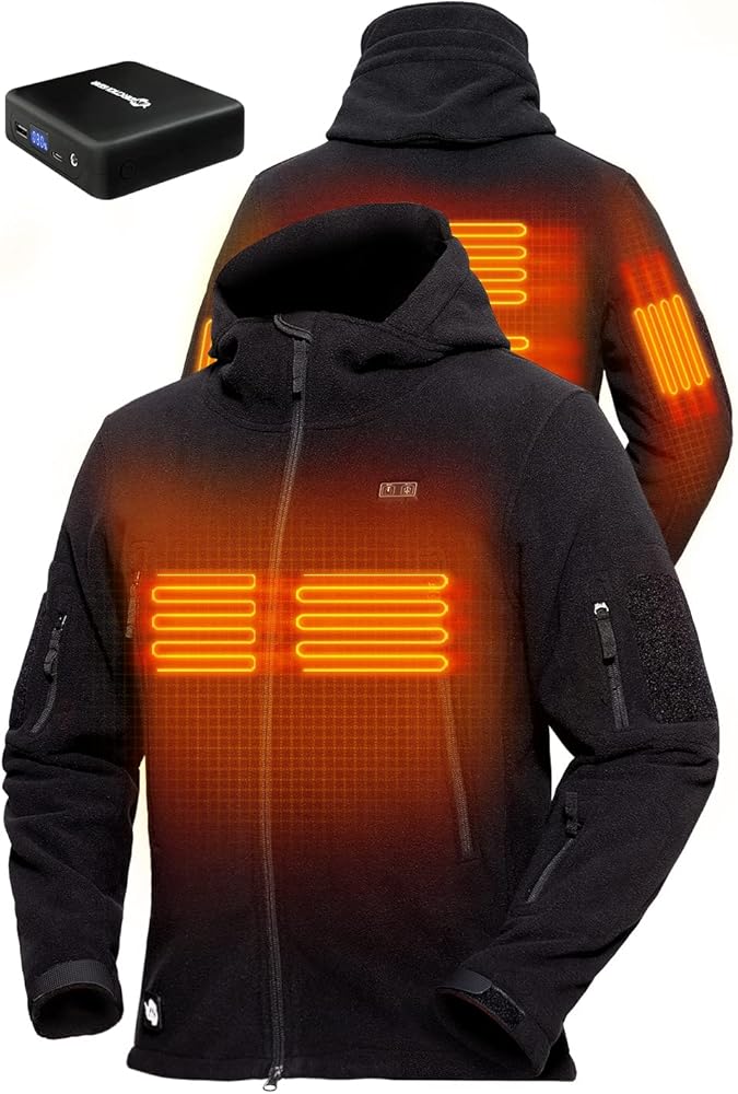 Amazon.com: ANTARCTICA GEAR Heated Jacket with 12V 16000mAh
