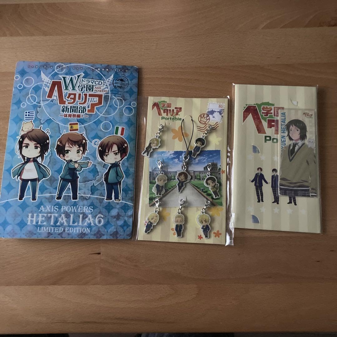 Amazon.co.jp: 学園ヘタリア 特典グッズ メタルチャーム ・クリア