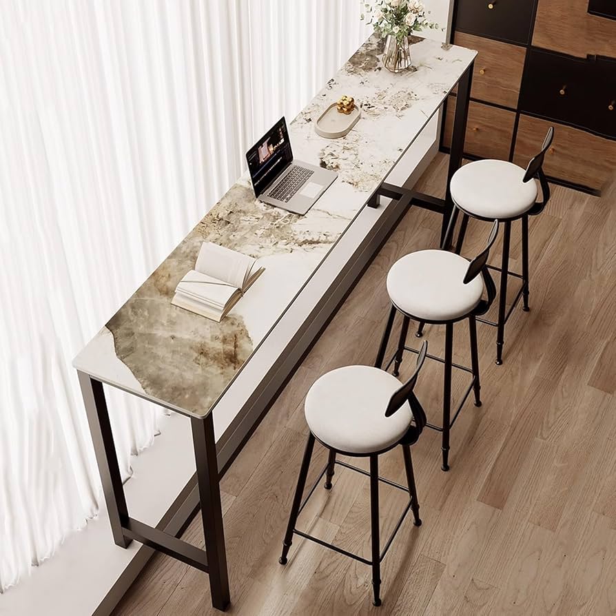 Amazon｜カウンターテーブル 大理石 バーカウンター 台所 カウンター