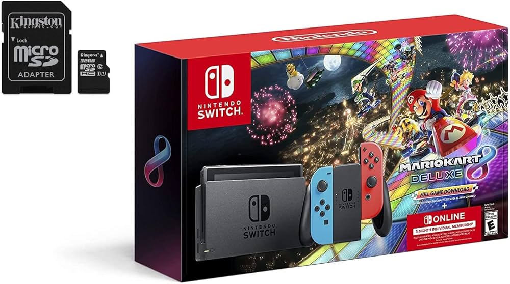 Amazon.com: Nintendo Switch Mario Kart 8 Deluxe Accessories Bundle