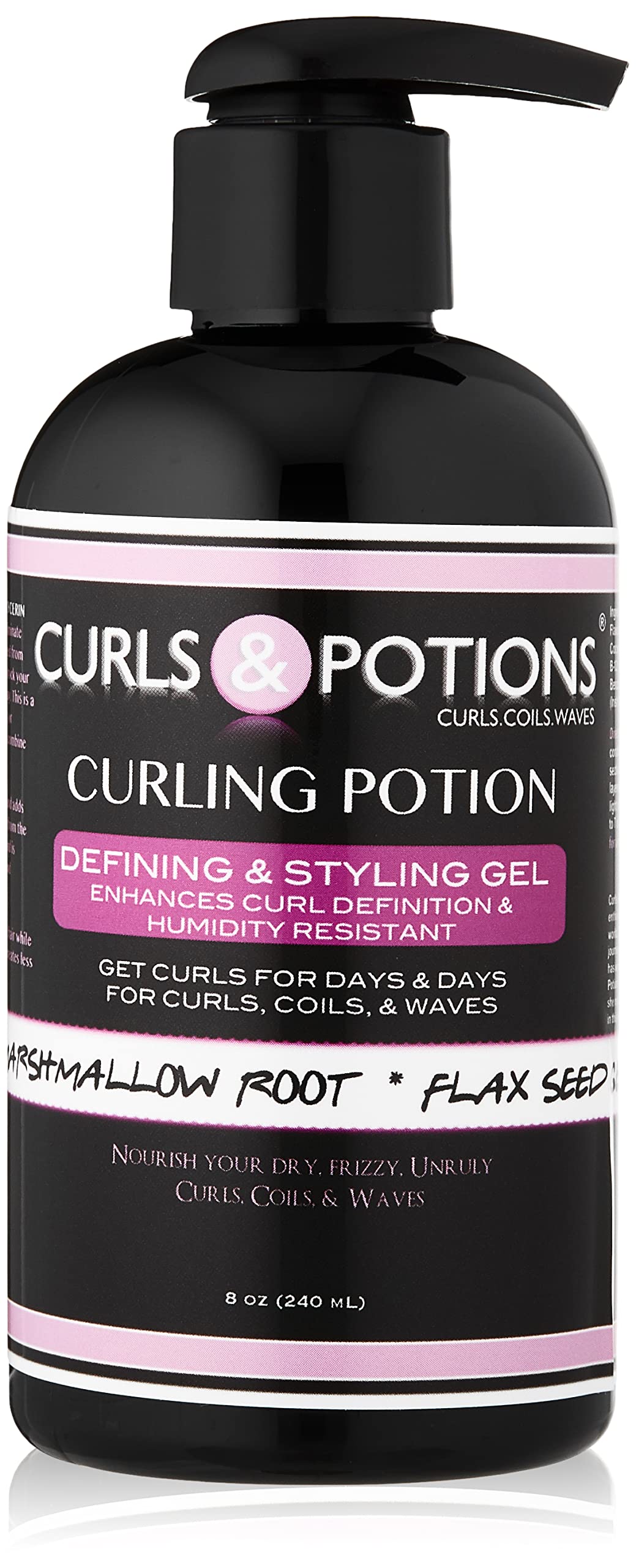 Amazon.com : Curls & Potions- Curling Potion Styling Gel- All