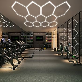 Amazon.co.jp : CDKMAX 六角形LEDガレージライト 24個パック 192W