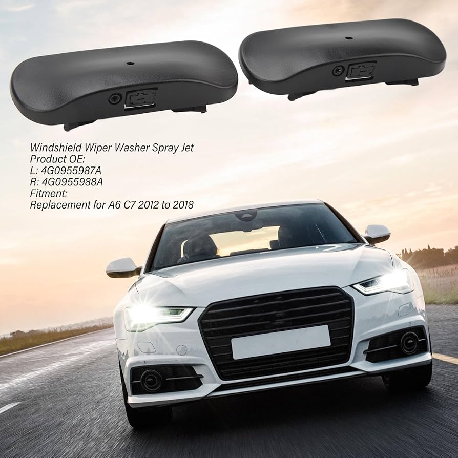 Amazon.com: Pair Windshield Washer Nozzles for C7 2012-2018