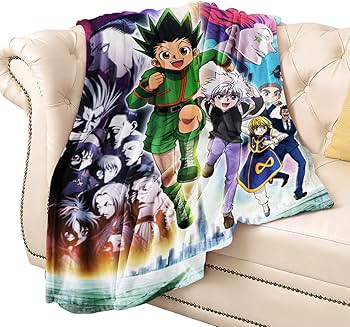 Amazon｜JUST FUNKY ハンター×ハンターブランケット | ハンター