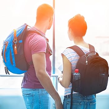 AOZUO 2 Pcs Finger Heart Keychain Matching Friendship Keychains