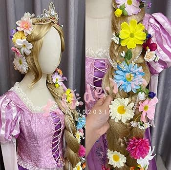 Amazon.co.jp: 【即納】塔の上のラプンツェル ラプンツェル コスプレ