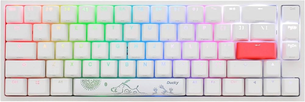 Amazon | DUCKY ゲーミングキーボード One 2 SF RGB Cherry Speed 銀軸