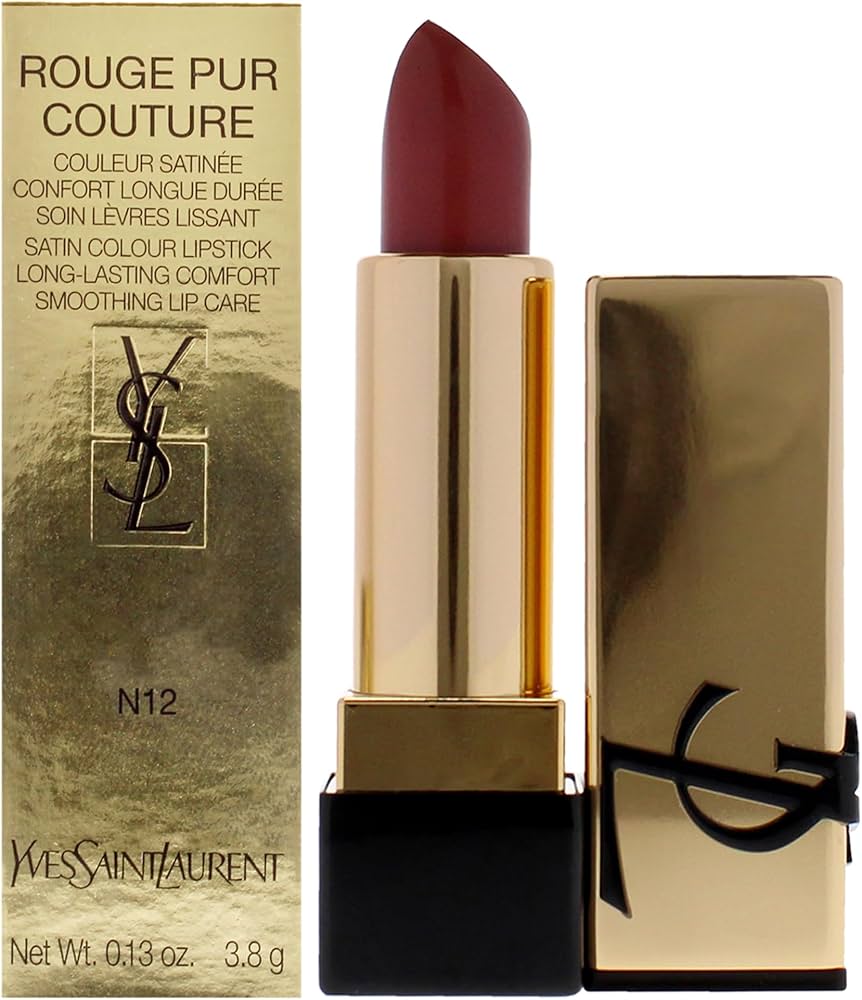 Amazon.com : Rouge Pur Couture Satin Lipstick - N12 Nude Instinct