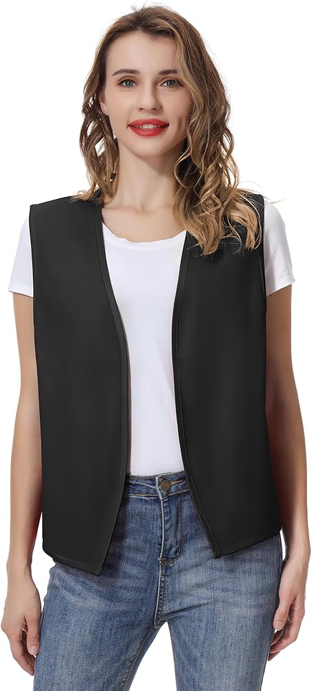 TopTie No Pocket Unisex Vest Victorian Waistcoat Peasant Vest