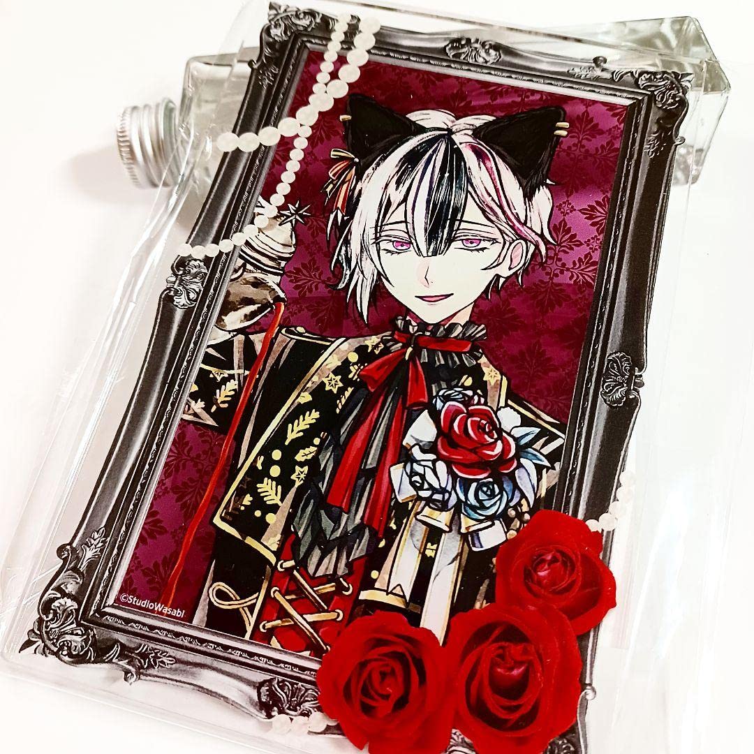 あくねこ 【 ベリアン 】 アクリルコースター ＆ キーホルダー あく