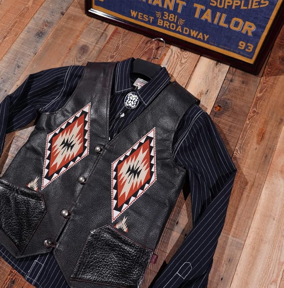 Amazon | 極上レザー！リアル インディアン ナバホ ヴィンテージ