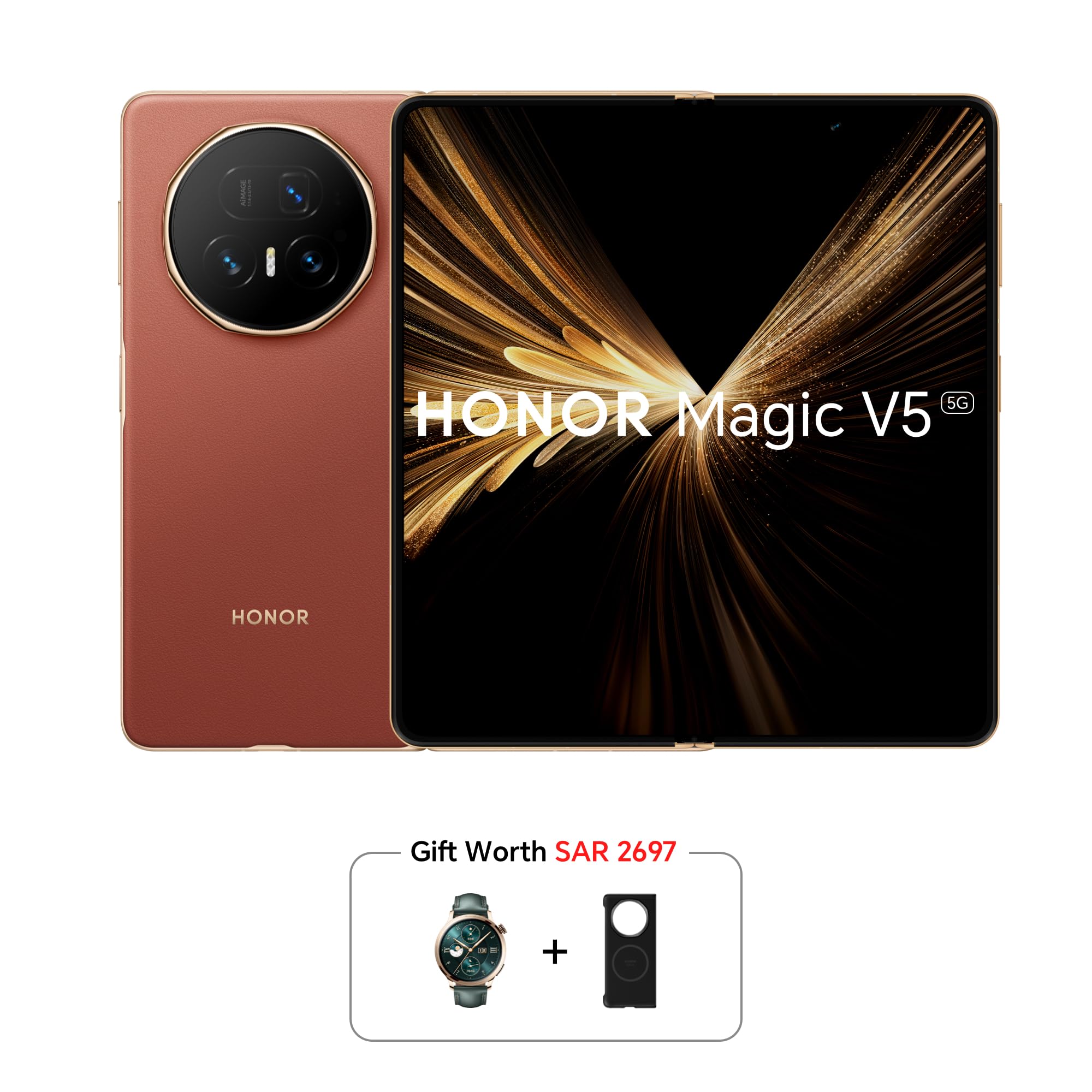 新品未開封Honor Magic V5 グローバル16/512 Brown s-l400.jpg