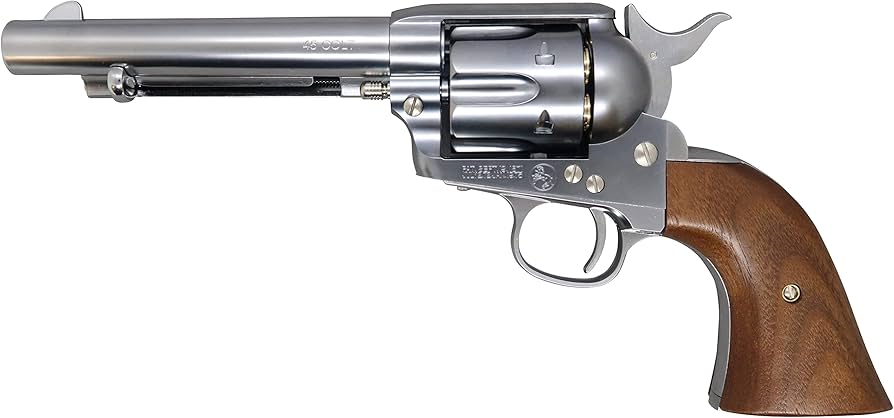 Amazon | マルシン コルト SAA.45 アーティラリー シルバーABS 木製