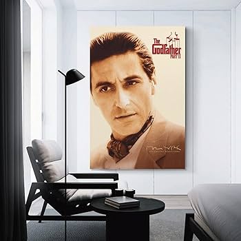 Amazon.co.jp: The Godfather ゴッドファーザー 2 ポスター 壁飾り