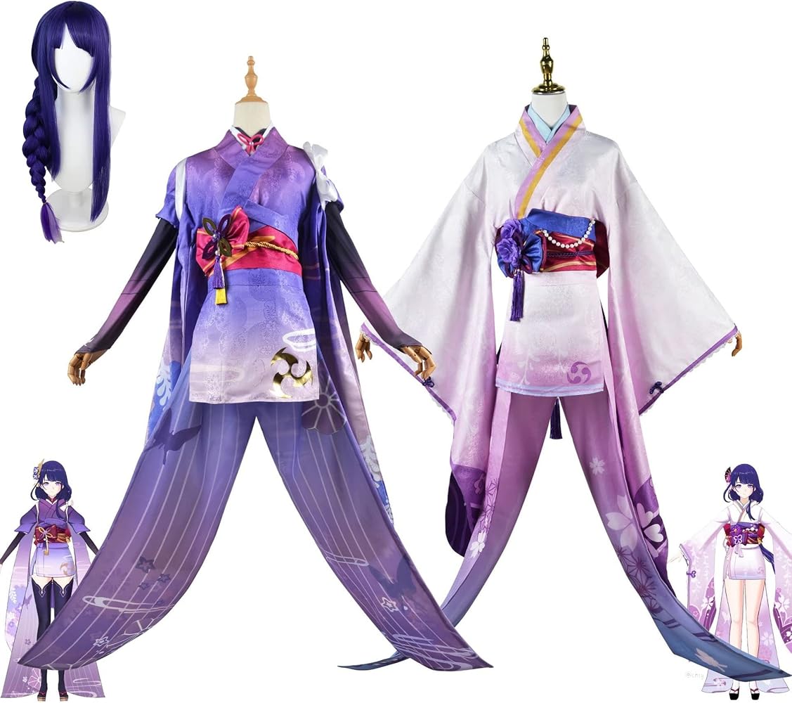 Amazon.co.jp: [HUAIHAI] 原神 げんしん 雷電将軍 雷電影 雷電眞