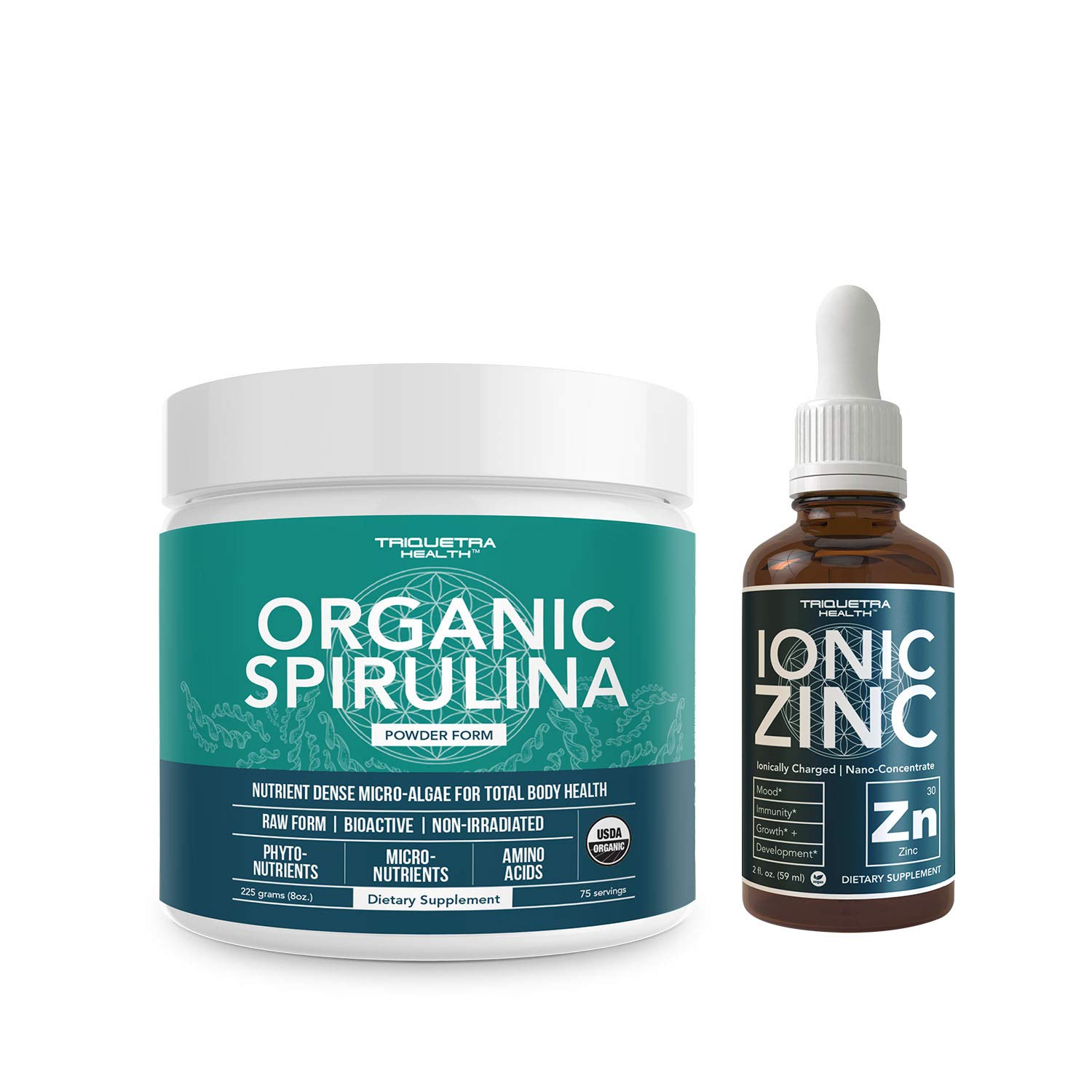Amazon.com: Triquetra Health Organic Spirulina Powder Plus Liquid