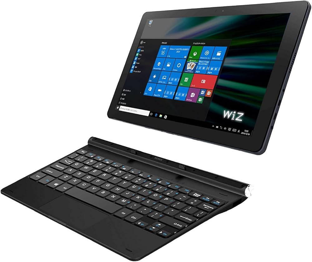 Amazon.co.jp: KEIAN WiZ 2IN1Windowsタブレット 10.1インチ IPS液晶