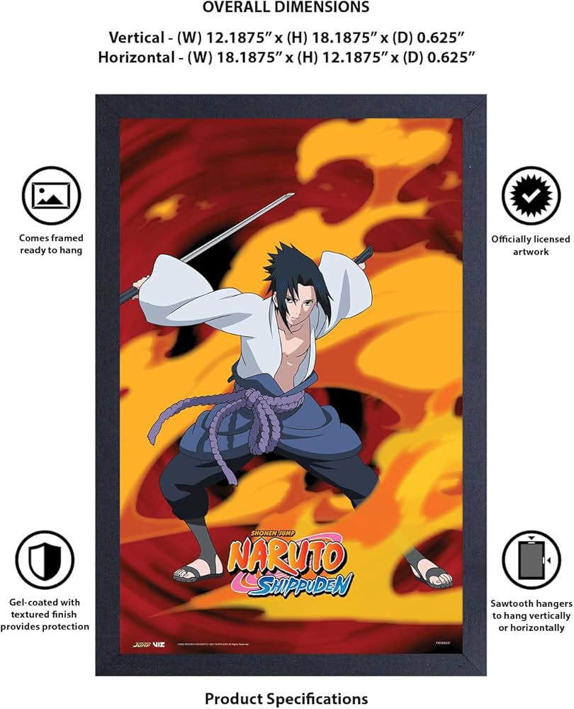 Amazon.co.jp: ピラミッドアメリカ ナルト ポスター - NARUTO - ナルト