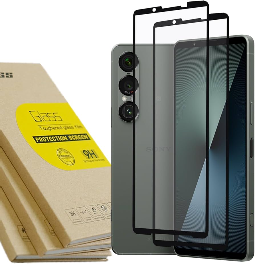 Amazon | 適用 Xperia 1 VII SO-51F ガラスフィルム 【2枚セット 全面