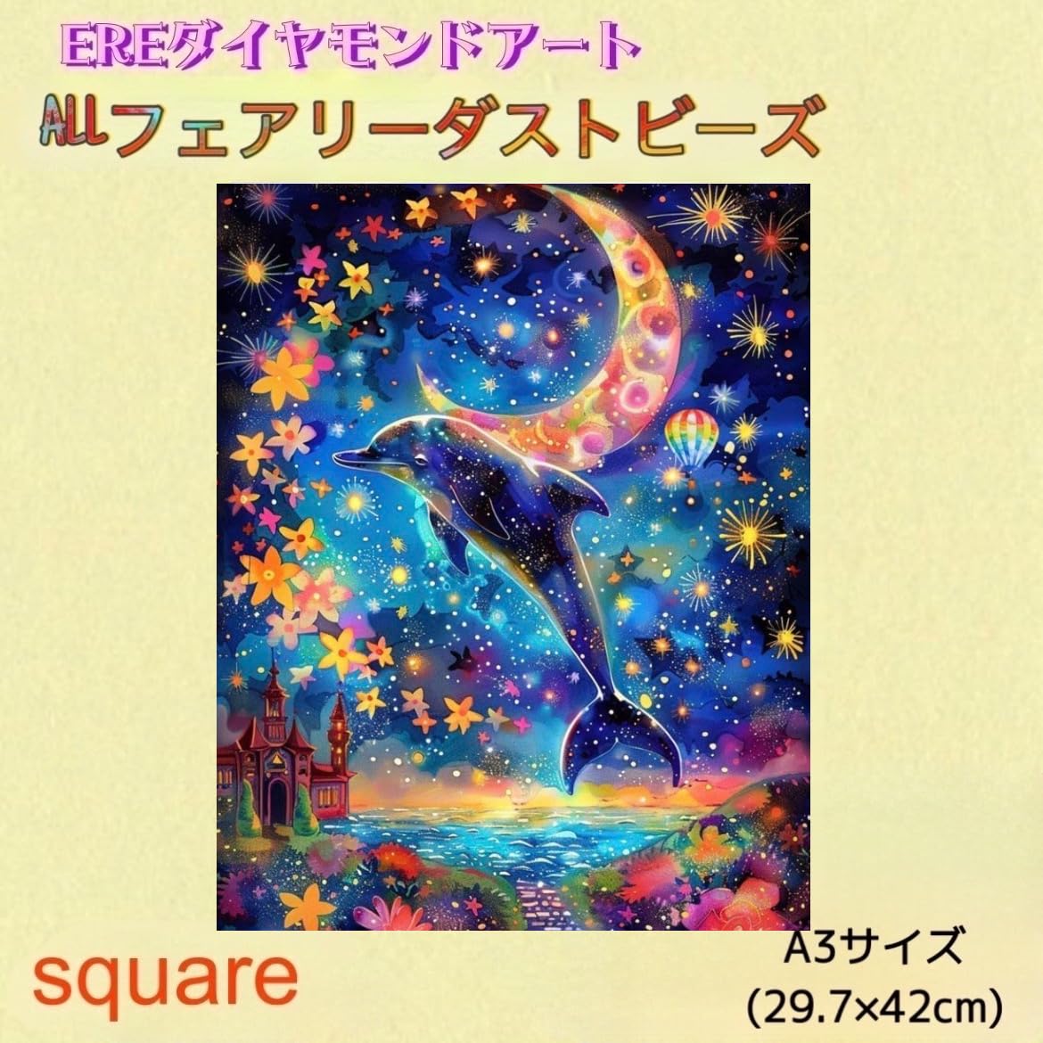 ALLフェアリーダストビーズ No 5093 ALLフェアリーダストスクエア