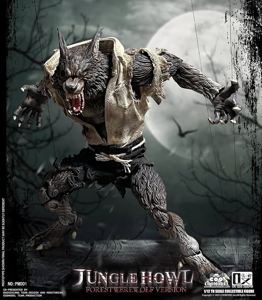 Amazon.co.jp: 【未開封】 COOMODEL x 偶之相 1/12フィギュア ウルフ