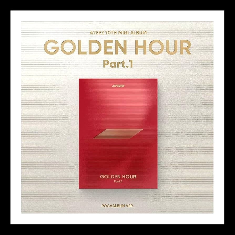 Amazon.com: ATEEZ GOLDEN HOUR : PART.1 10th Mini Album (POCA ALBUM