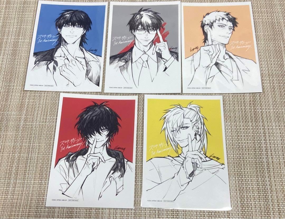 スロウダメージ ドラマCD ステラワース特典 スクエア缶バッジ スロウ