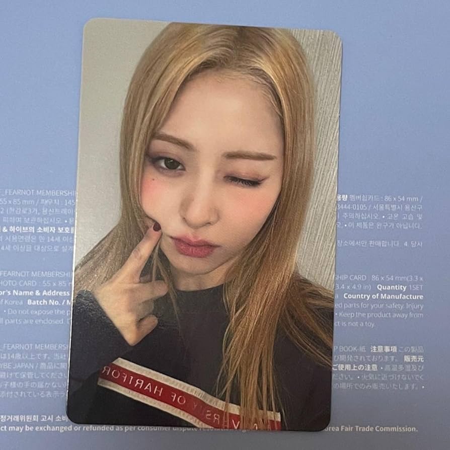 Amazon.co.jp: ルセラ ユンジン ホユンジン トレカ ファンクラブ