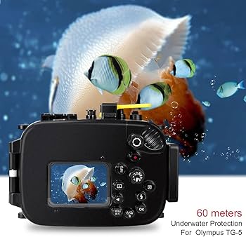 Amazon | Seafrogs 防水ケース オリンパス TG-5 水中カメラハウジング