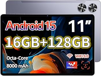 Amazon.com : Android Tablet 11 Inch Android 15 Tablet with Case
