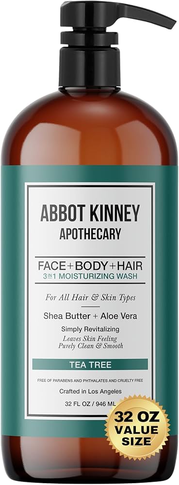 Amazon.com: ABBOT KINNEY APOTHECARY Men's 3-in-1 Wash