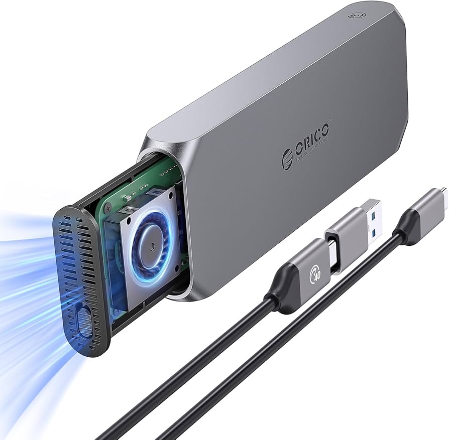 Amazon.co.jp: ORICO M.2 SSD 外付けケース NVMe専用 40Gbps 超高速SSD