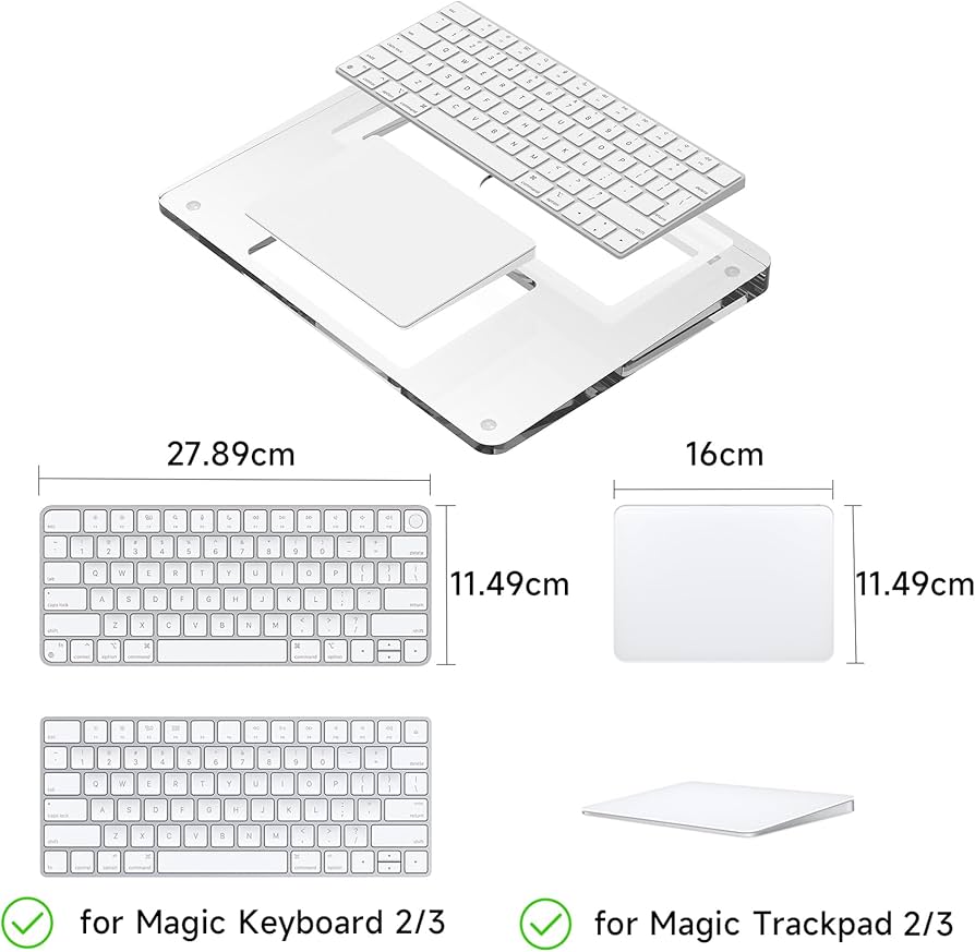 Amazon.co.jp: Sikai 2-in-1 スタンド for Apple Magic Keyboardと