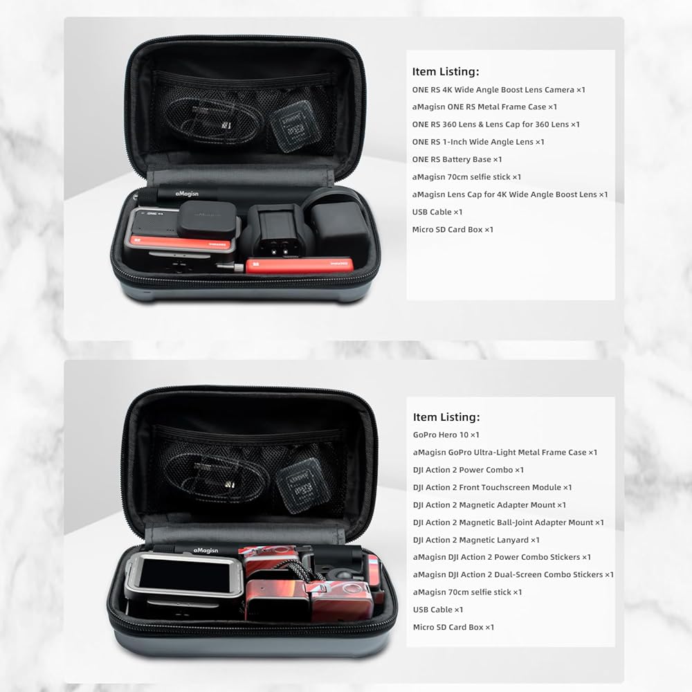 Amazon.co.jp: Insta360 Flow Pro/Insta360 Flow 対応 収納ケース小型