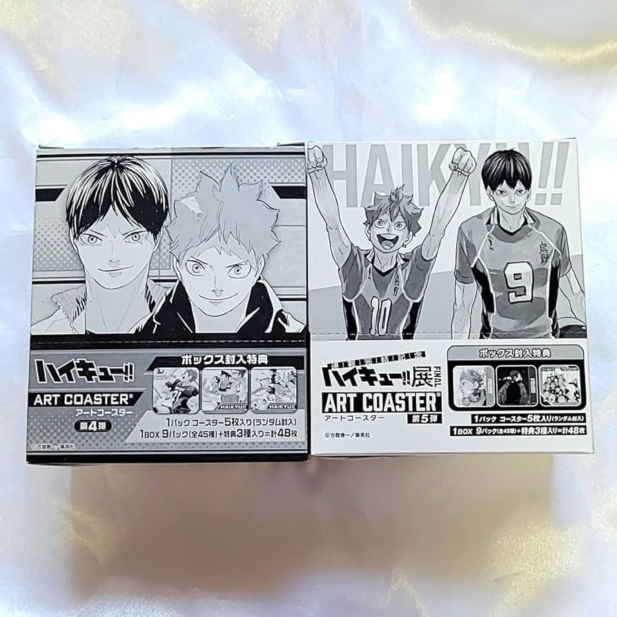 ハイキュー!! アートコースターBOXセット ハイキュー アートコースター
