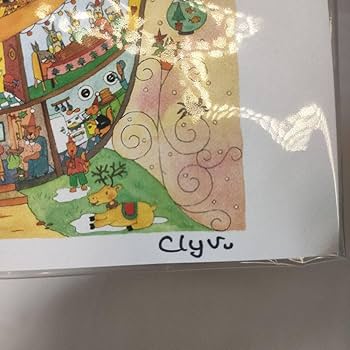 Amazon.co.jp: レア ハガキ クリーヴ クリーブ Clyv 版画 絵画