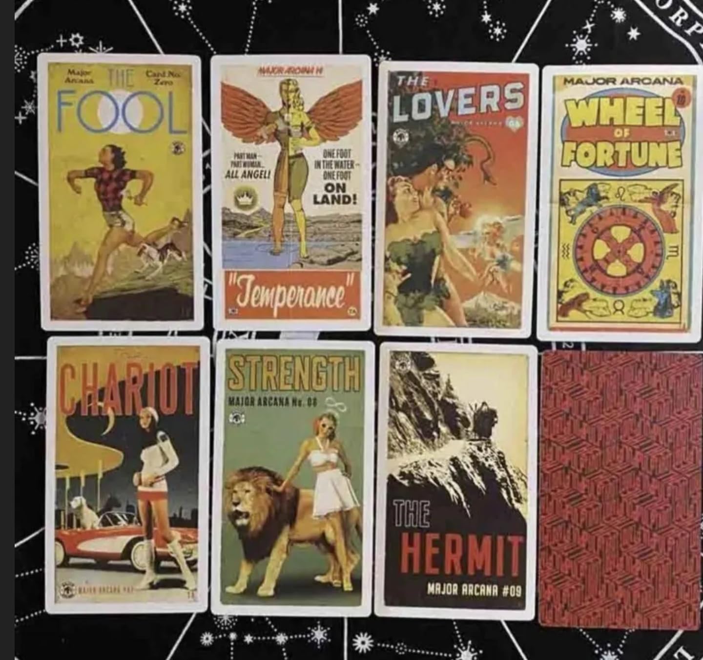 Amazon.co.jp: THE PULP TAROT レトロなポップアートタロットカード