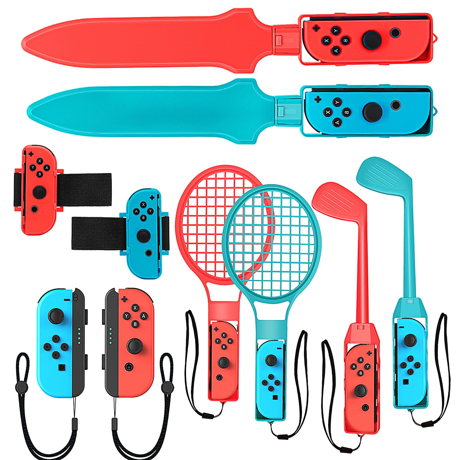 Amazon.com: BRHE Nintendo Switch Accessories,10 in 1 Switch Sports