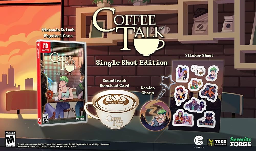 Amazon.com: Coffee Talk Single Shot Edition - Nintendo Switch