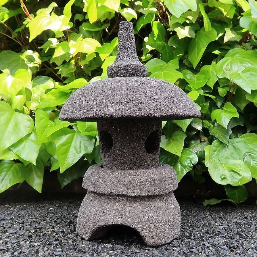 Amazon.co.jp: 石灯篭天然石ラパストーン45cmアジアン雑貨バリ雑貨石