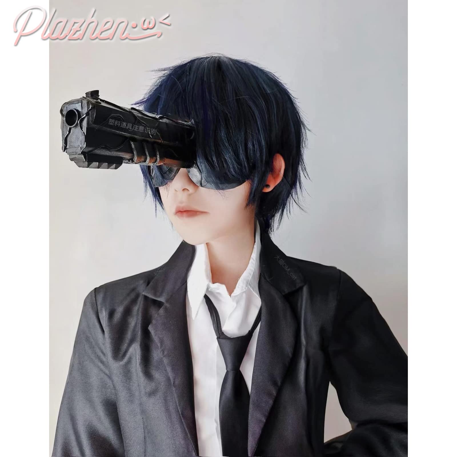 Amazon.co.jp: Plazhen チェンソーマン 早川アキ コスプレ ウィッグ