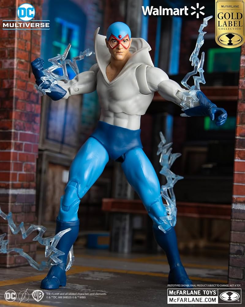 DC Multiverse Max Mercury (The Flash) Gold Label 7in Action Figure