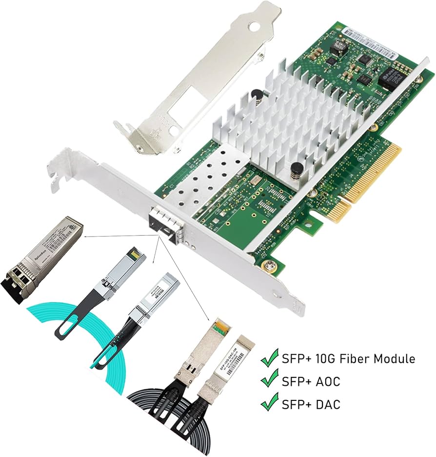 Amazon | 10Gbイーサネットコンバージドサーバー SFP+ポート