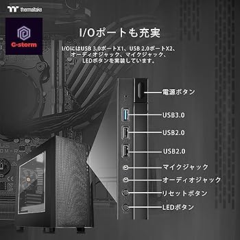 Amazon.co.jp: WaffleMK ゲーミングPC デスクトップPC タワー型 G