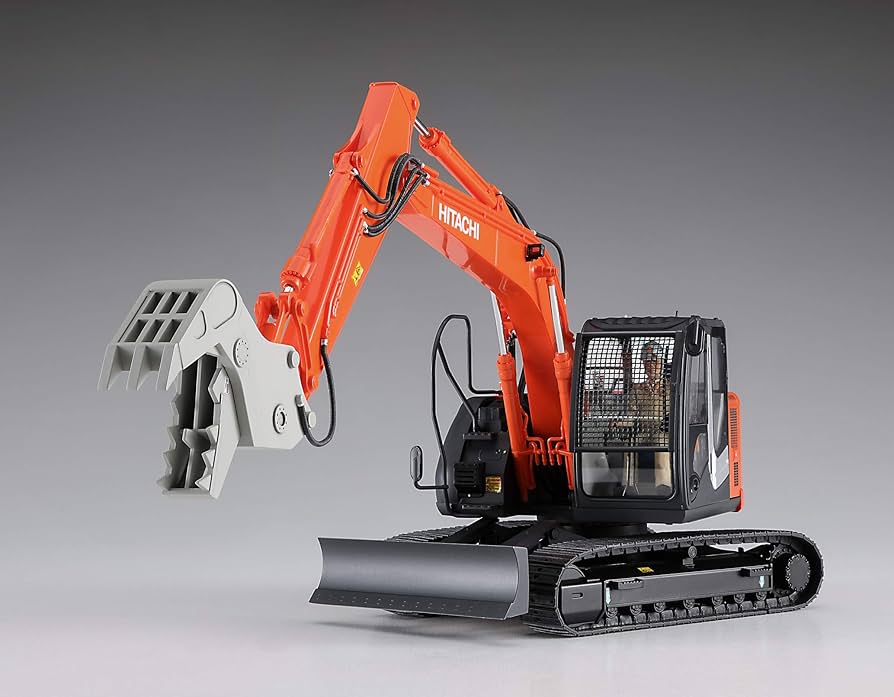 Amazon.com: Hasegawa HA66103 1:35 Hitachi Excavator ZAXIS135US
